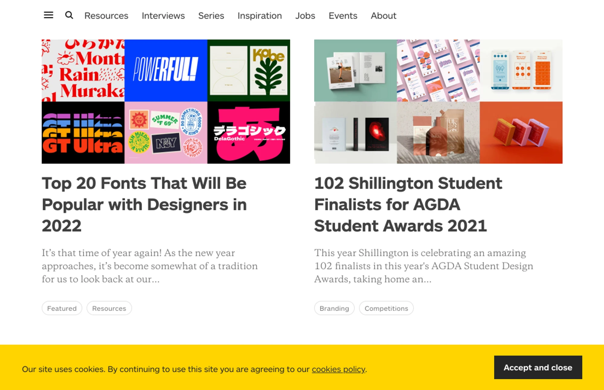 Image from Shillington Design Blog